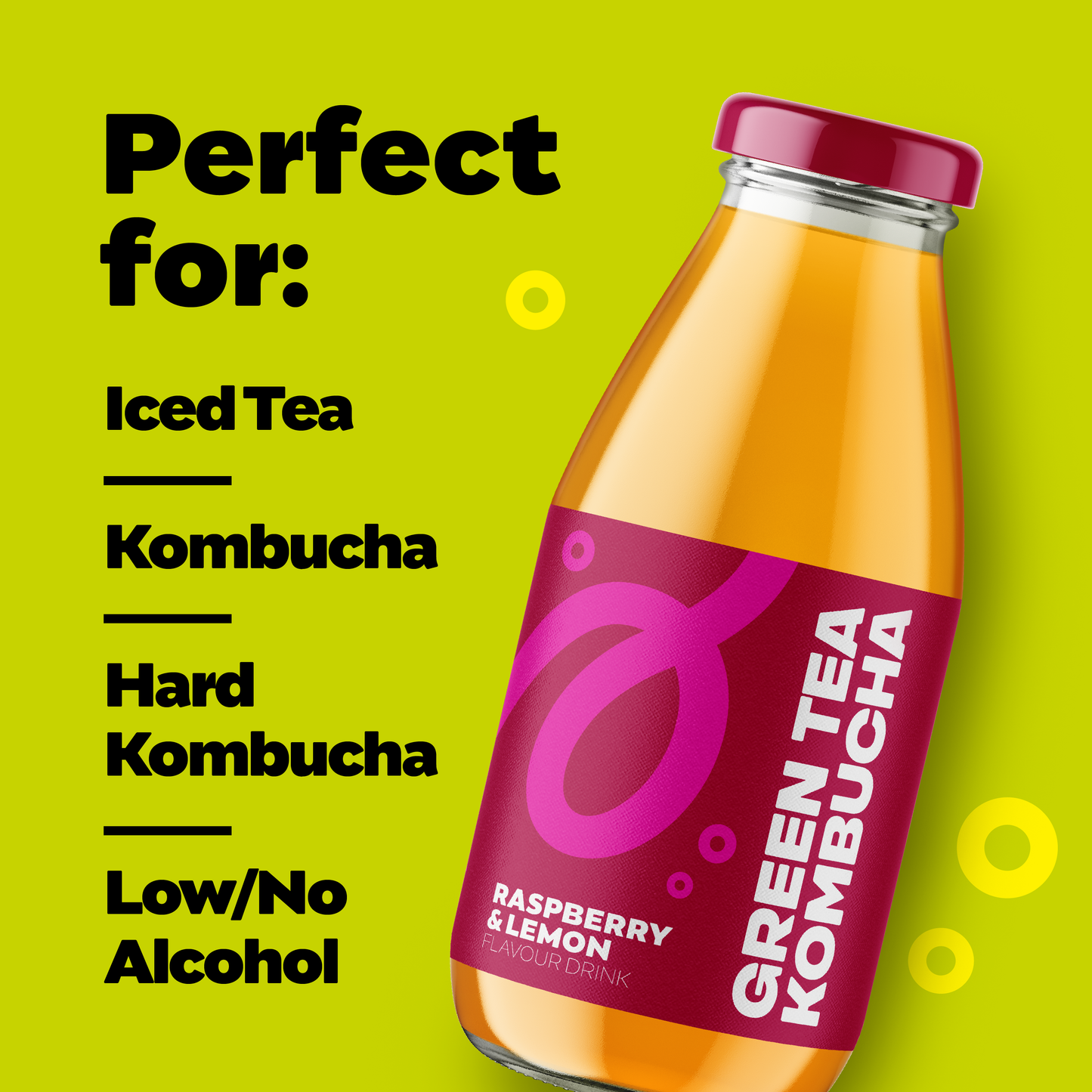 20 Litre Unpasteurised Manna-KN - Black Tea Kombucha – Makes 140 Litres